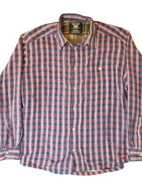 Grit Iron Workwear Shacket Mens XL Blue Red Plaid Streetwear Grunge Outdoor